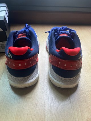 Zapatillas Adidas Crazyquick Boost M Azul/Rojo