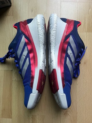 Zapatillas Adidas Crazyquick Boost M Azul/Rojo