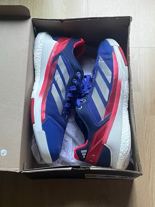 Zapatillas Adidas Crazyquick Boost M Azul/Rojo