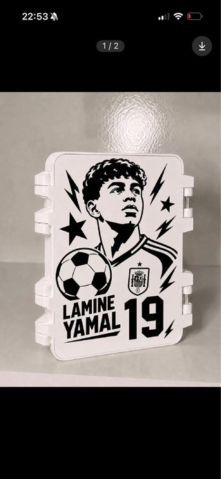 Caja Cromos Lamine Yamal 19