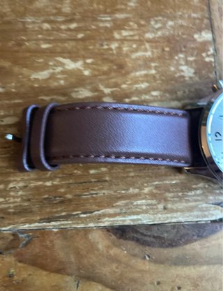 Reloj Gigandet Correa Cuero Marrón y Plata