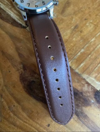 Reloj Gigandet Correa Cuero Marrón y Plata