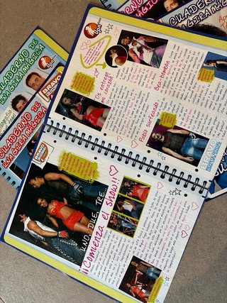 Lote 6 Cuadernos UPA Dance Coleccionables 2003