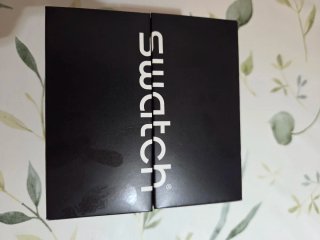 Orologio Swatch Irony Chrono Nero/Blu