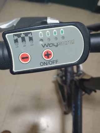 Bicicleta Eléctrica Plegable Negra