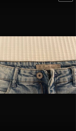 Shorts vaqueros desgastados