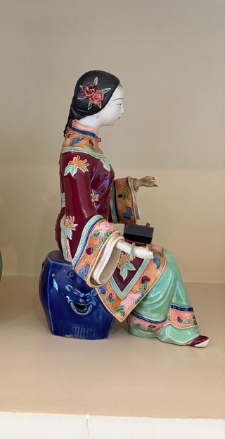 Figura Cerámica Shiwan - Maestro Lin Weidong