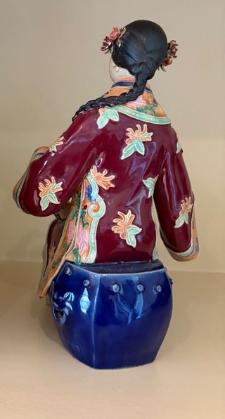 Figura Cerámica Shiwan - Maestro Lin Weidong