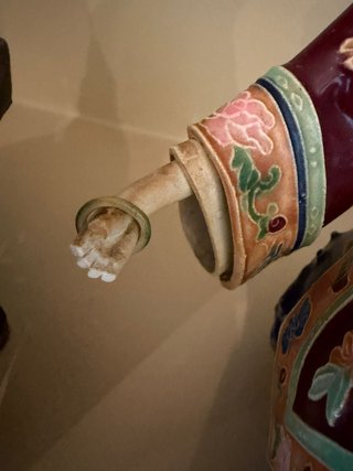Figura Cerámica Shiwan - Maestro Lin Weidong