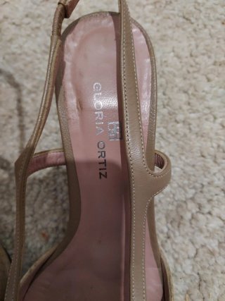 Zapatos Gloria Ortiz Tacón Talla 35