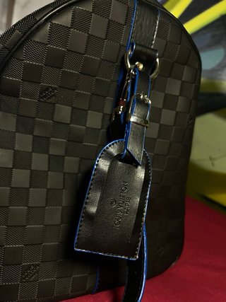 Borsone Keepall Louis Vuitton Nero