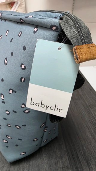 Bolso y cambiador Baby Clic estampado