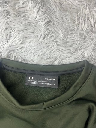 Felpa Under Armour Uomo Verde Taglia M