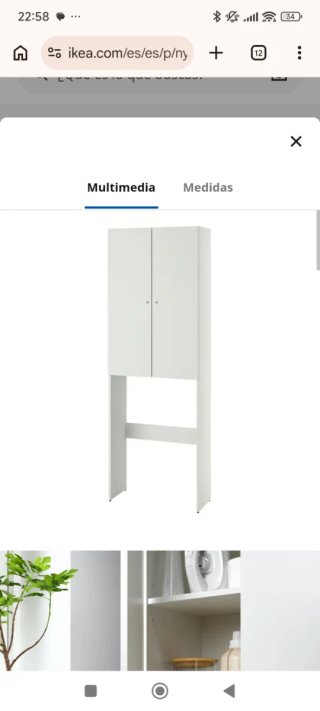 Armario Nysjon IKEA Blanco