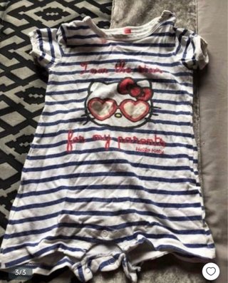 Lote 3 pijamas 9-12 meses