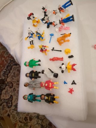Lote Muñecos Plástico Colección Disney
