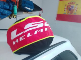 Casco Moto Modular Gris L52