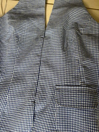 Conjunto top y pantalón vichy S Zara