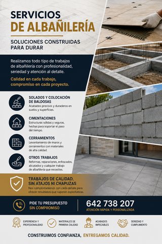 Trabajos albañileria