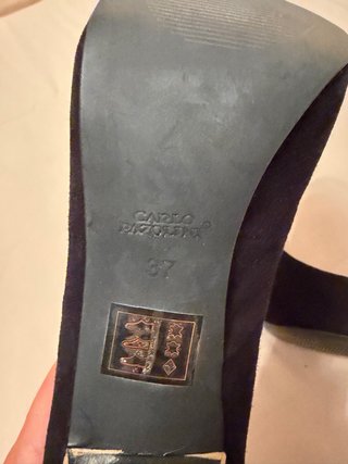 Zapatos Carlo Pazolini Talla 37 Negros
