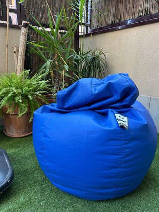 Puff Happers Pera Azul
