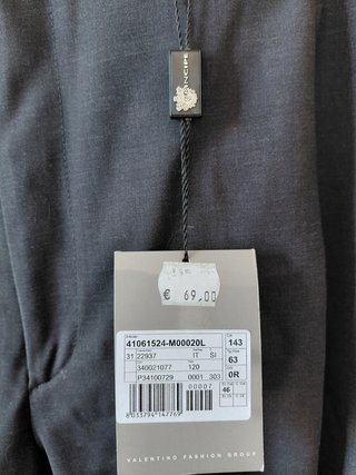 Pantaloni eleganti uomo neri