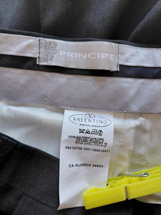 Pantaloni eleganti uomo neri