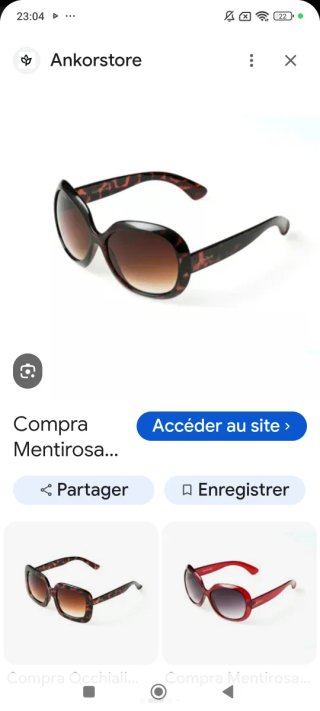 Gafas de sol marrones