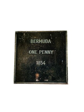 Plata Sello Bermuda One Penny, 10g Plata Fina .999