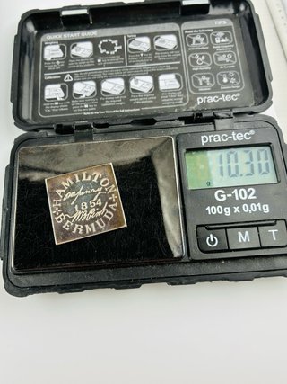 Plata Sello Bermuda One Penny, 10g Plata Fina .999