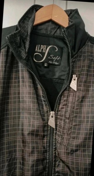 Chaqueta Alpha Soft Cuadros Talla M