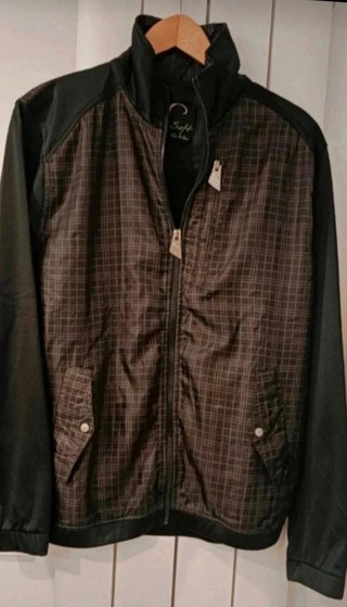 Chaqueta Alpha Soft Cuadros Talla M