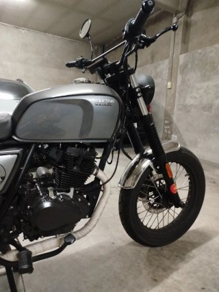 Moto Brixton BX125 Naked Negra/Gris