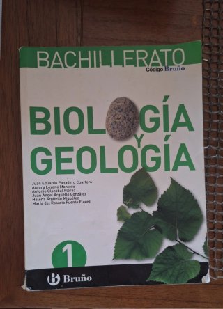 Biología y geología 1 Bachillerato