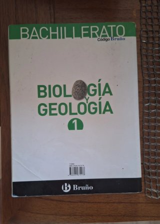 Biología y geología 1 Bachillerato