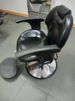 SILLON BARBERIA/PELUQUERIA NEGRO