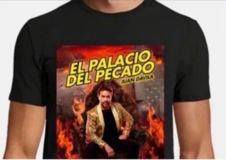 Camiseta Juan Dávila El Palacio del Pecado