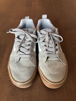 Zapatillas Vans grises talla 40