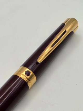 Caneta Waterman L'Etalon 18k (M) Burgundy Vintage