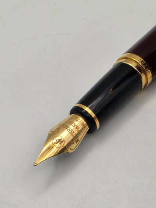 Caneta Waterman L'Etalon 18k (M) Burgundy Vintage
