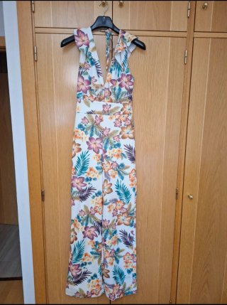 Mono largo estampado floral