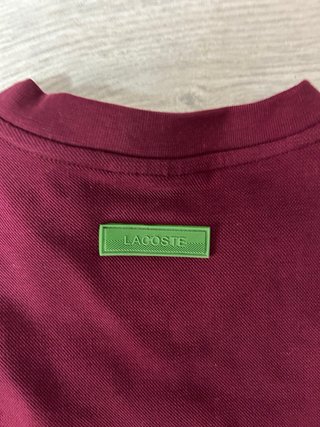 Sudadera Lacoste Roja