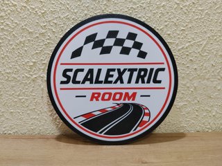 Scalextric Room Señal Decorativa