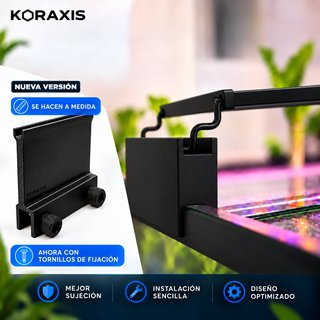 Soportes Koraxis PETG Negro