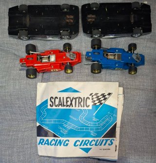 Coches Scalextric Antiguos + Manual