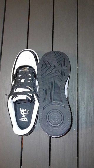 Bape Scarface Sneakers Nero Bianco