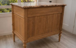 Cómoda Antigua Francesa Luis XVI marmol.