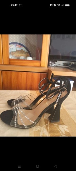 Sandalias negras mujer Talla 36.5