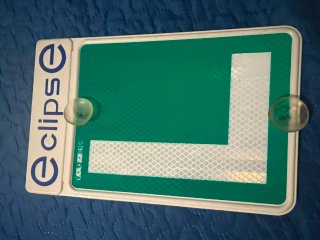 Placa L Conductor Novel Eclipse