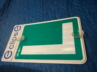 Placa L Conductor Novel Eclipse